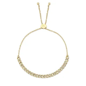0.36CT DIAMOND LINK BOLO BRACELET SC55022379