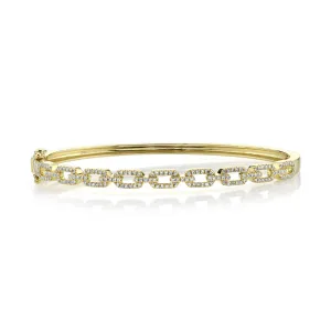 0.44CT DIAMOND LINK BANGLE SC55010143ZS