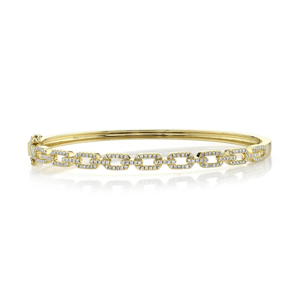 0.44CT DIAMOND LINK BANGLE SC55010143ZS