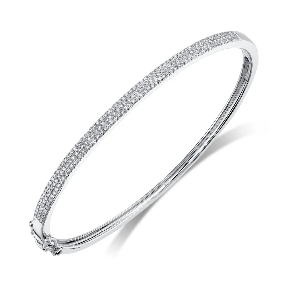 0.52CT DIAMOND PAVE BANGLE SC55002255ZS