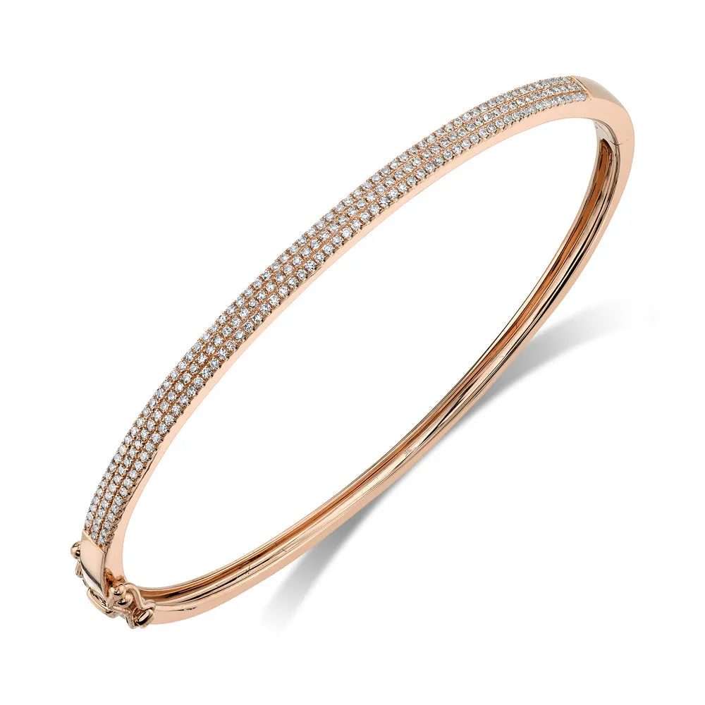 0.52CT DIAMOND PAVE BANGLE SC55002257ZS
