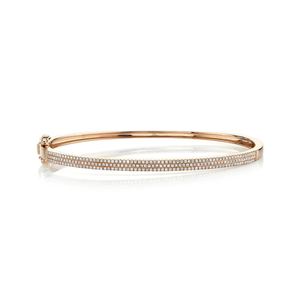 0.52CT DIAMOND PAVE BANGLE SC55002257ZS