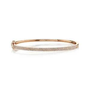 0.52CT DIAMOND PAVE BANGLE SC55002257ZS