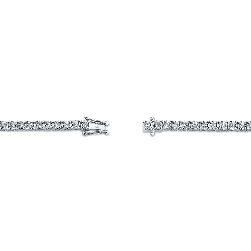 1.00CT DIAMOND TENNIS BRACELET SC55002949