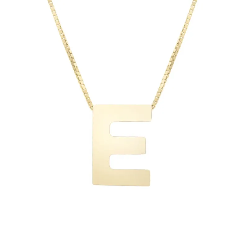 14K Block Letter Initial - ALL LETTERS