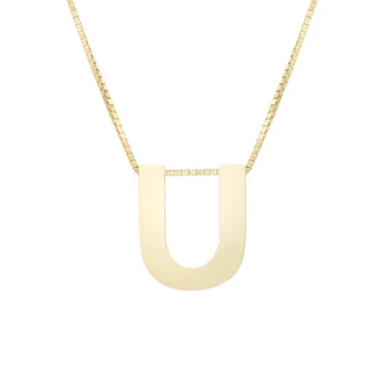 14K Block Letter Initial - ALL LETTERS