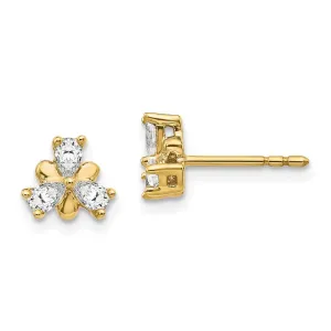 14k Diamond Earrings