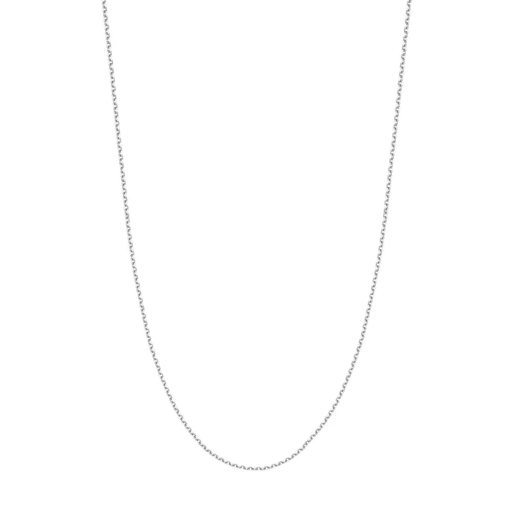 14k Gold 1.8mm Diamond-Cut Cable Chain, 18"