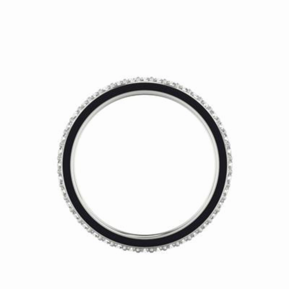 14k Diamond Eternity Wedding Band