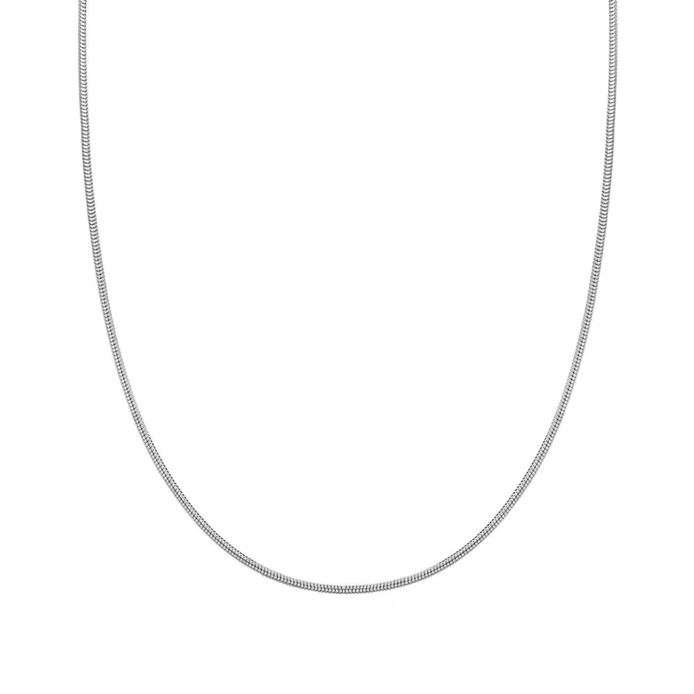 14kt White Gold 1.4mm Snake Chain