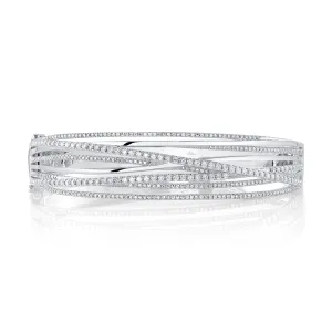 1.64CT DIAMOND BRIDGE BANGLE SC55025359ZS
