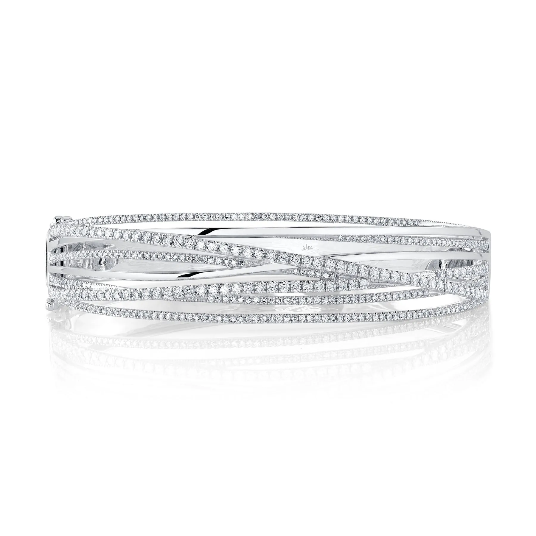 1.64CT DIAMOND BRIDGE BANGLE SC55025359ZS