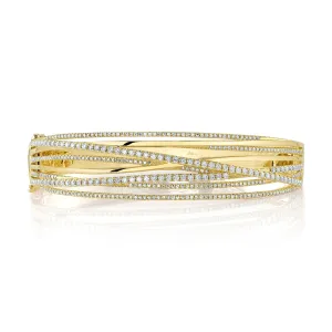 1.64CT DIAMOND BRIDGE BANGLE SC55025360ZS