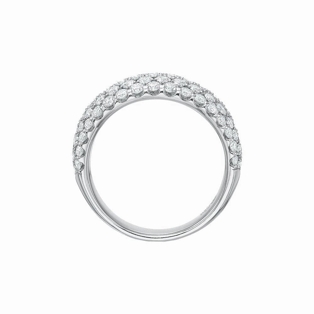 5-Row Comfort Fit Diamond Band