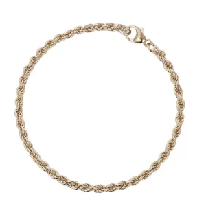 886 The Royal Mint - 886 Rope Chain Bracelet in 9ct Yellow Gold