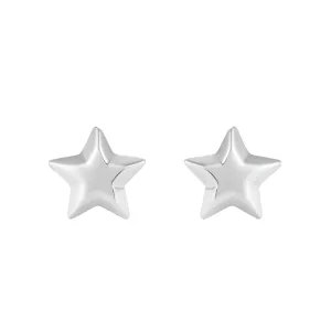 886 The Royal Mint - 886 Shooting Star Small Stud Earrings in Sterling Silver