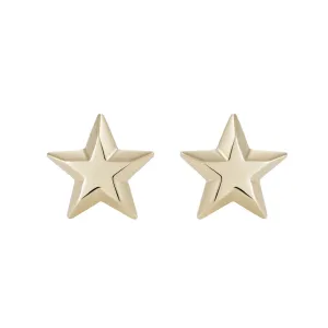 886 The Royal Mint - 886 Shooting Star Stud Earrings 10mm in 9ct Yellow Gold