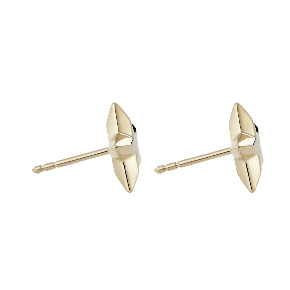 886 The Royal Mint - 886 Shooting Star Stud Earrings 10mm in 9ct Yellow Gold