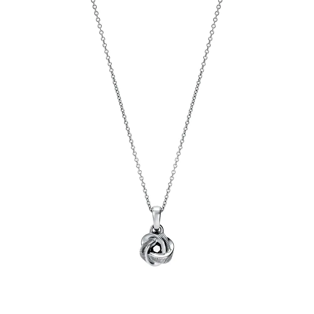 886 The Royal Mint - 886 Tutamen Knot Pendant with 18" Chain in Sterling Silver