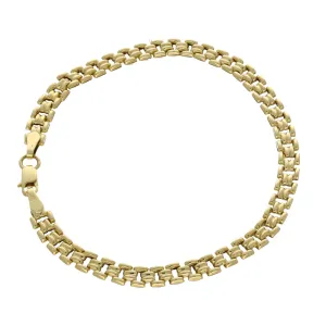 9ct Yellow Gold Chain Bracelet