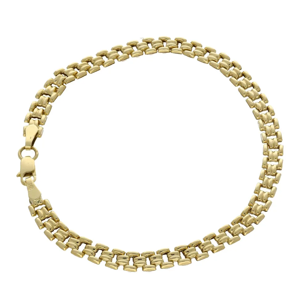 9ct Yellow Gold Chain Bracelet