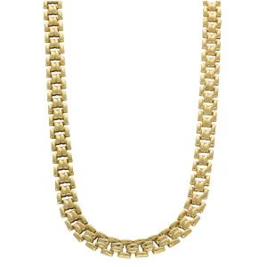 9ct Yellow Gold Chain Necklace 17"