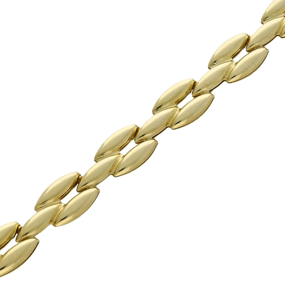 9ct Yellow Gold Panther Bracelet