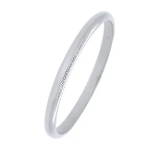 Alliance en or blanc 18 carats