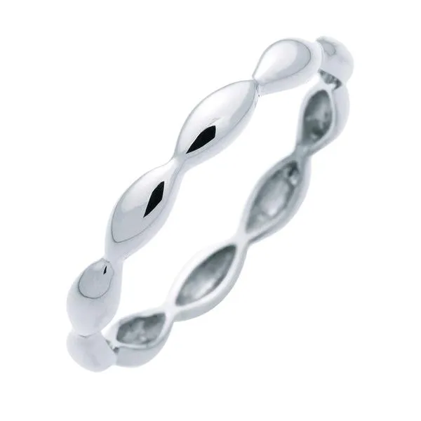 Alliance en or blanc 18 carats