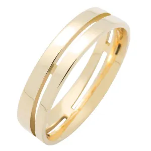 Alliance en or jaune 18 carats ajoure