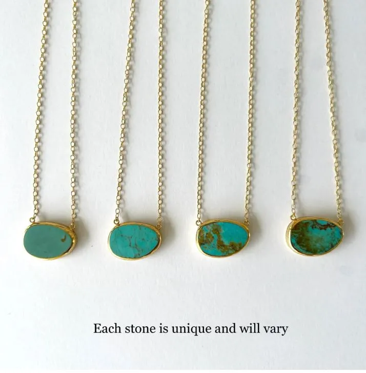 Anna Beck Asymmetrical Turquoise Necklace