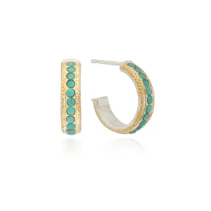 Anna Beck Azul Hoop Earrings