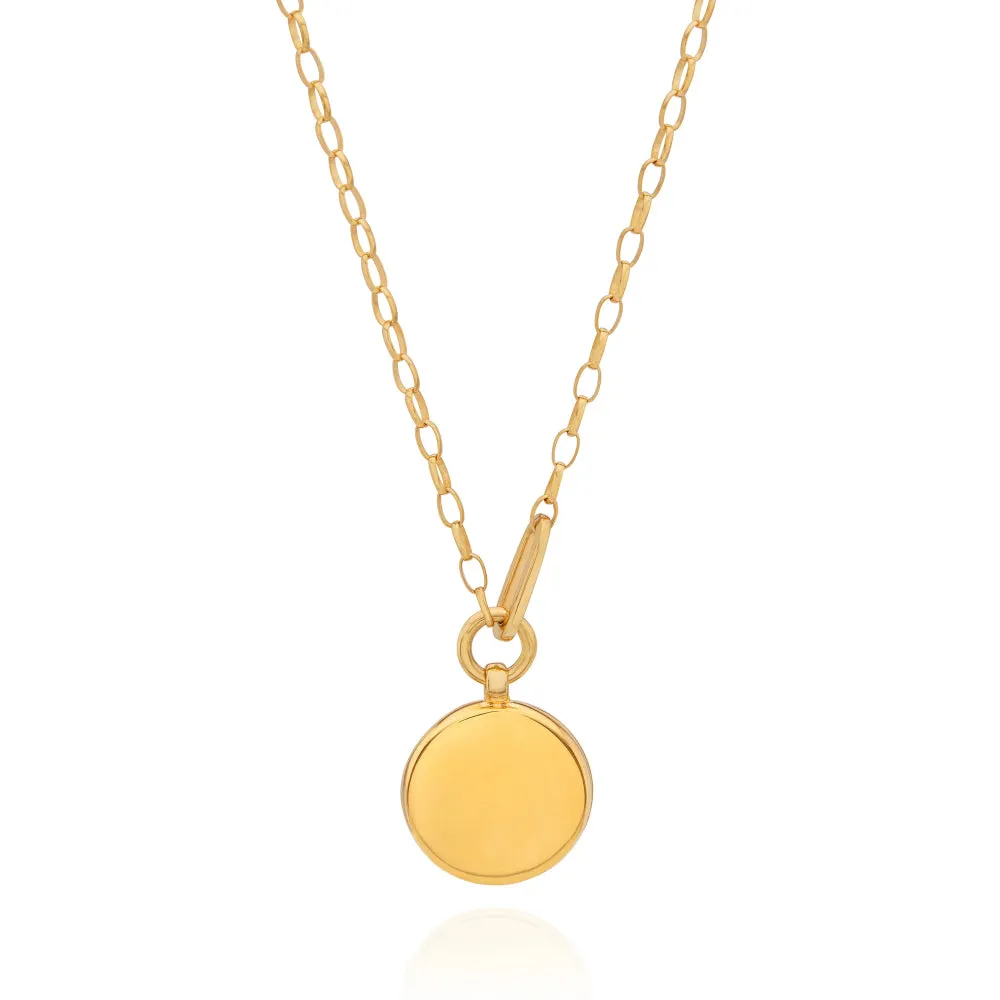 Anna Beck Large Way Turquoise Pendant Necklace