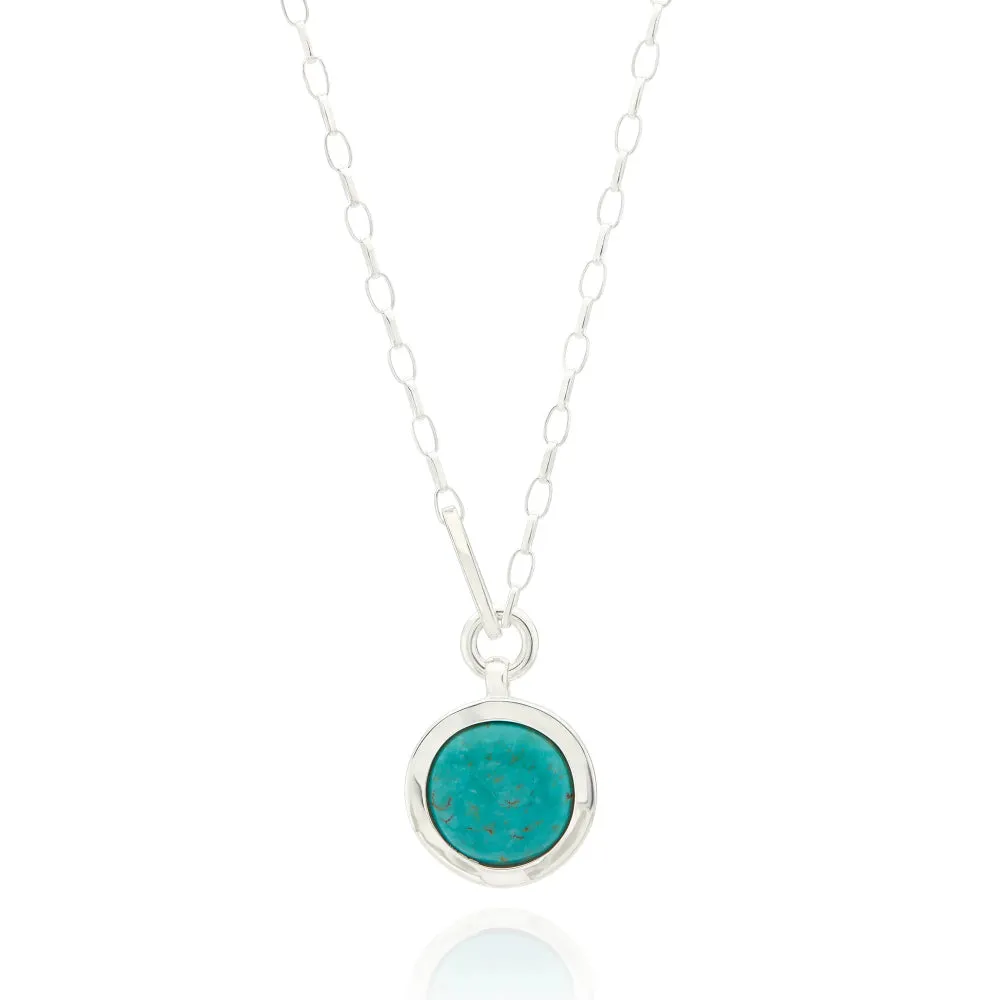 Anna Beck Large Way Turquoise Pendant Necklace
