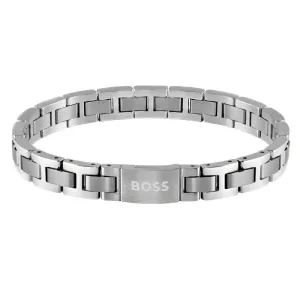 Boss Jewellery Stainless Steel Mens Link Bracelet 1580036