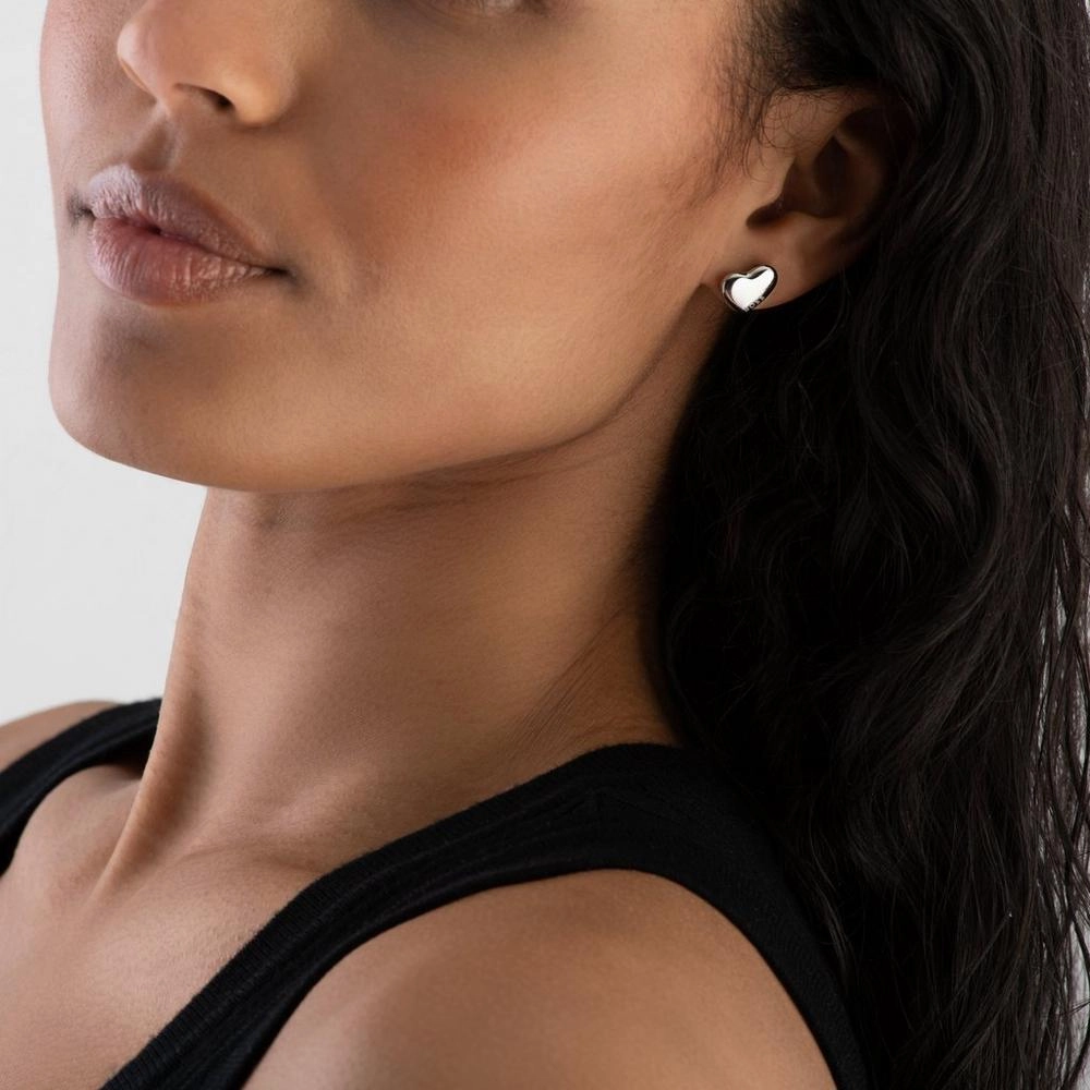 BOSS Jewellery Ladies Honey Heart Stud Earrings 1580563