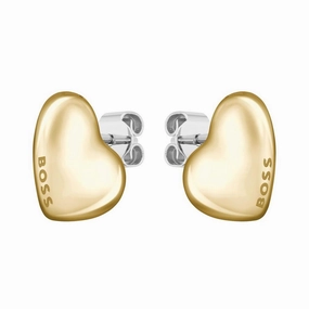 BOSS Jewellery Ladies Honey Heart Stud Earrings 1580564