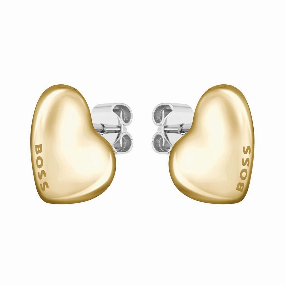 BOSS Jewellery Ladies Honey Heart Stud Earrings 1580564