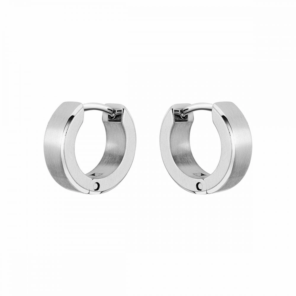 BOSS Jewellery Mens Odell Huggie Hoop Earrings 1580654