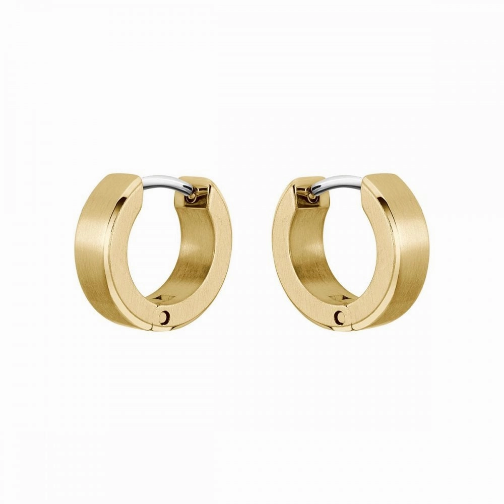 BOSS Jewellery Mens Odell Huggie Hoop Earrings 1580655