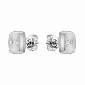 BOSS Jewellery Mens Stainless Steel Stud Earrings 1580473
