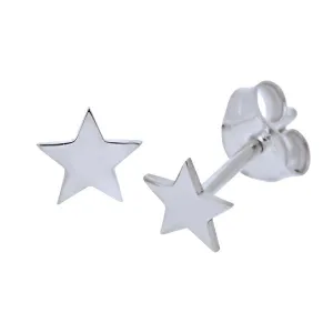 Boucles d'oreilles en or blanc motif toile.