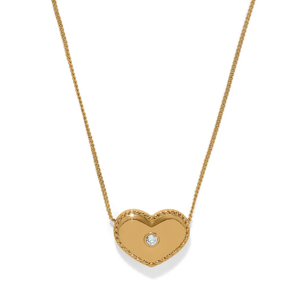 Brighton Illumina Celeste Heart Bold Necklace