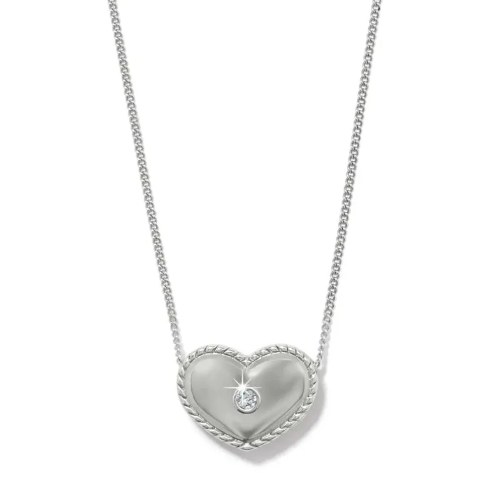 Brighton Illumina Celeste Heart Bold Necklace