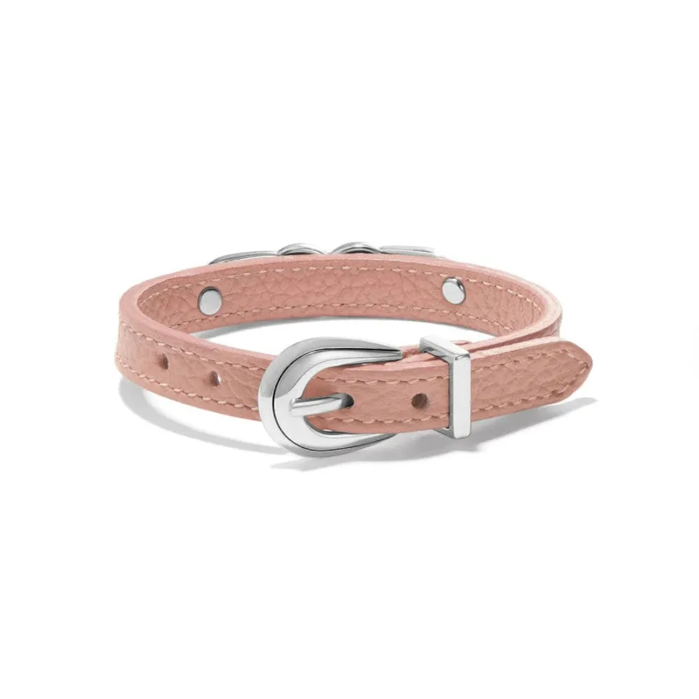 Brighton Interlok Braid Leather Bracelet