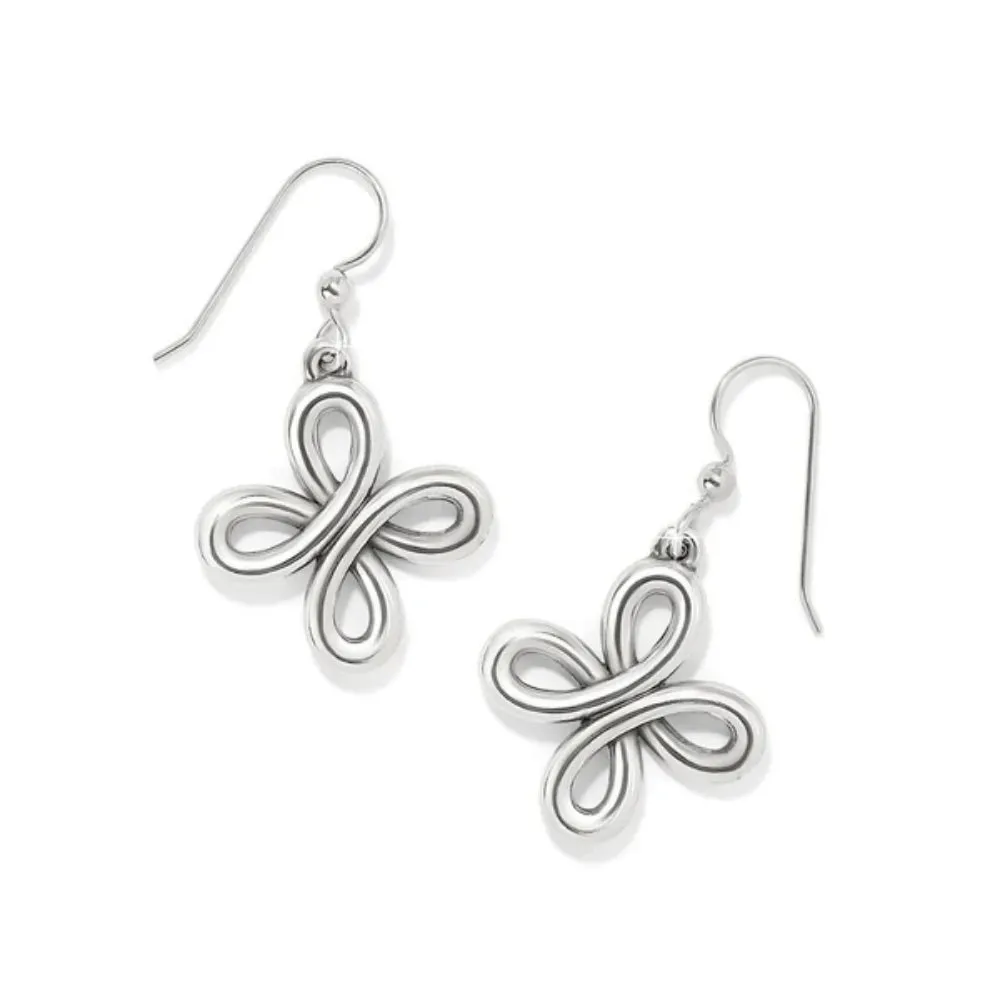 Brighton Interlok Curve French Wire Earrings