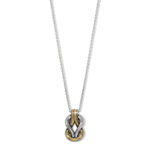 Brighton Interlok Harmony Two Tone Necklace