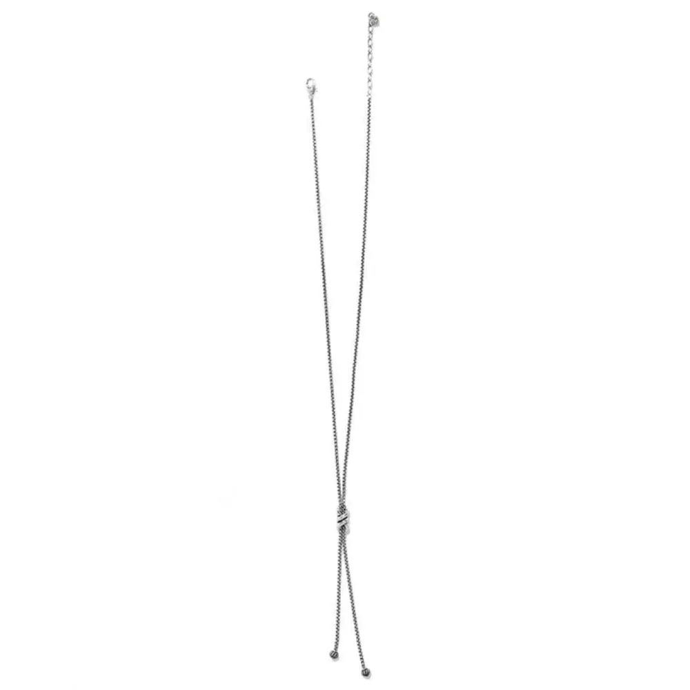 Brighton Interlok Twist Lariat Necklace
