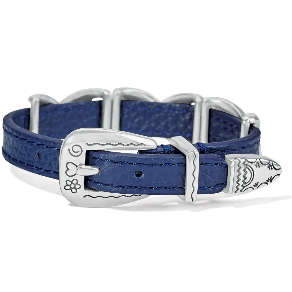 Brighton Kriss Kross Etched Bandit Bracelet