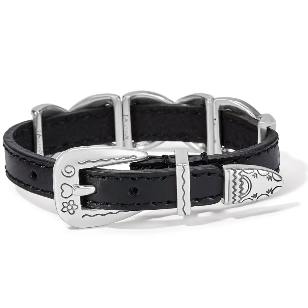 Brighton Kriss Kross Etched Bandit Bracelet